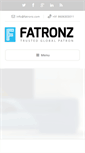 Mobile Screenshot of fatronz.com